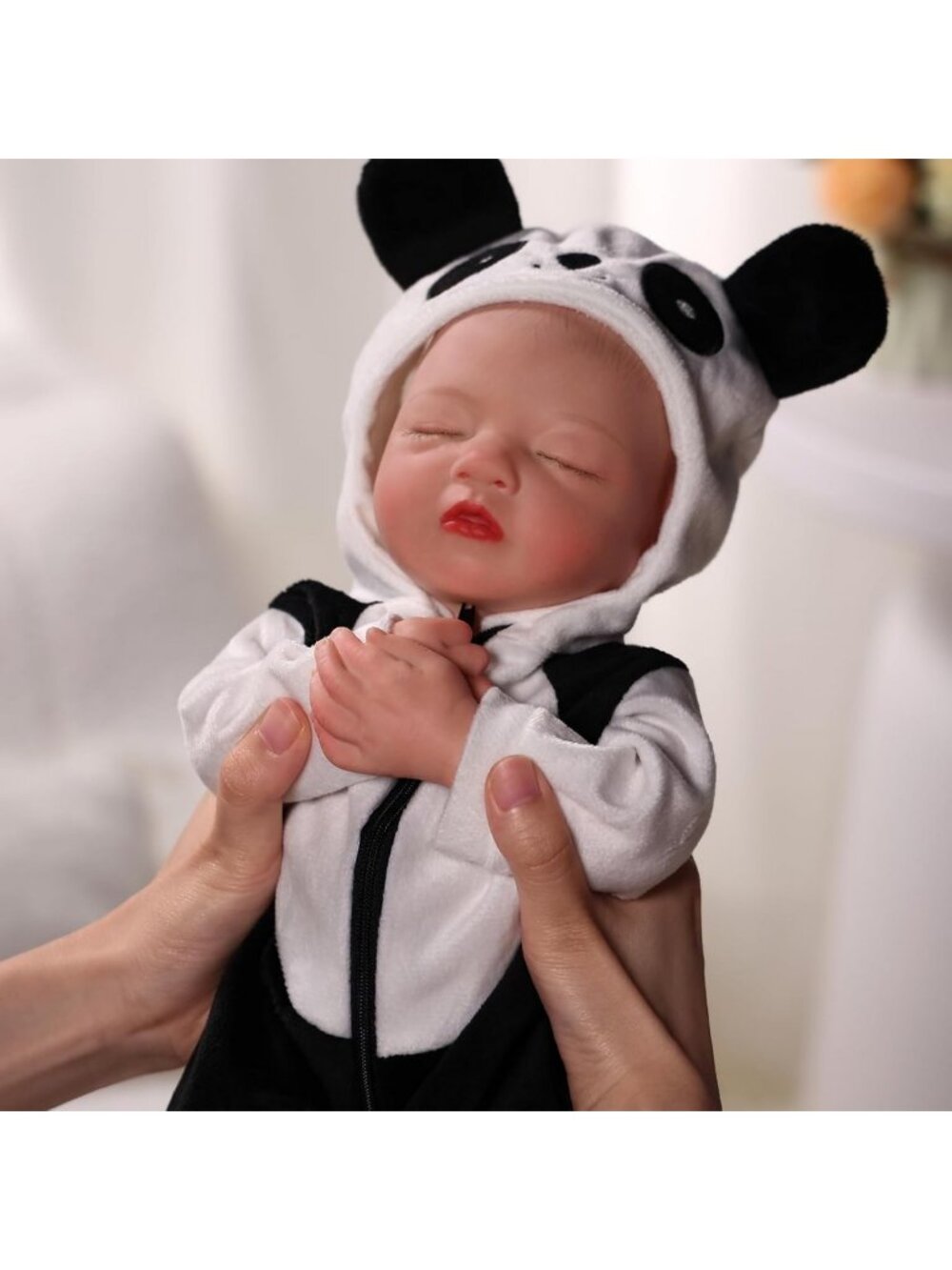 16" Weighted Silicone Baby Doll - Realistic Feel, Perfect for Playtime